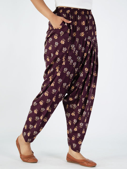 Printed Cotton Salwar - Juhi