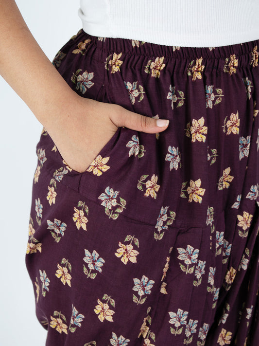 Printed Cotton Salwar - Juhi