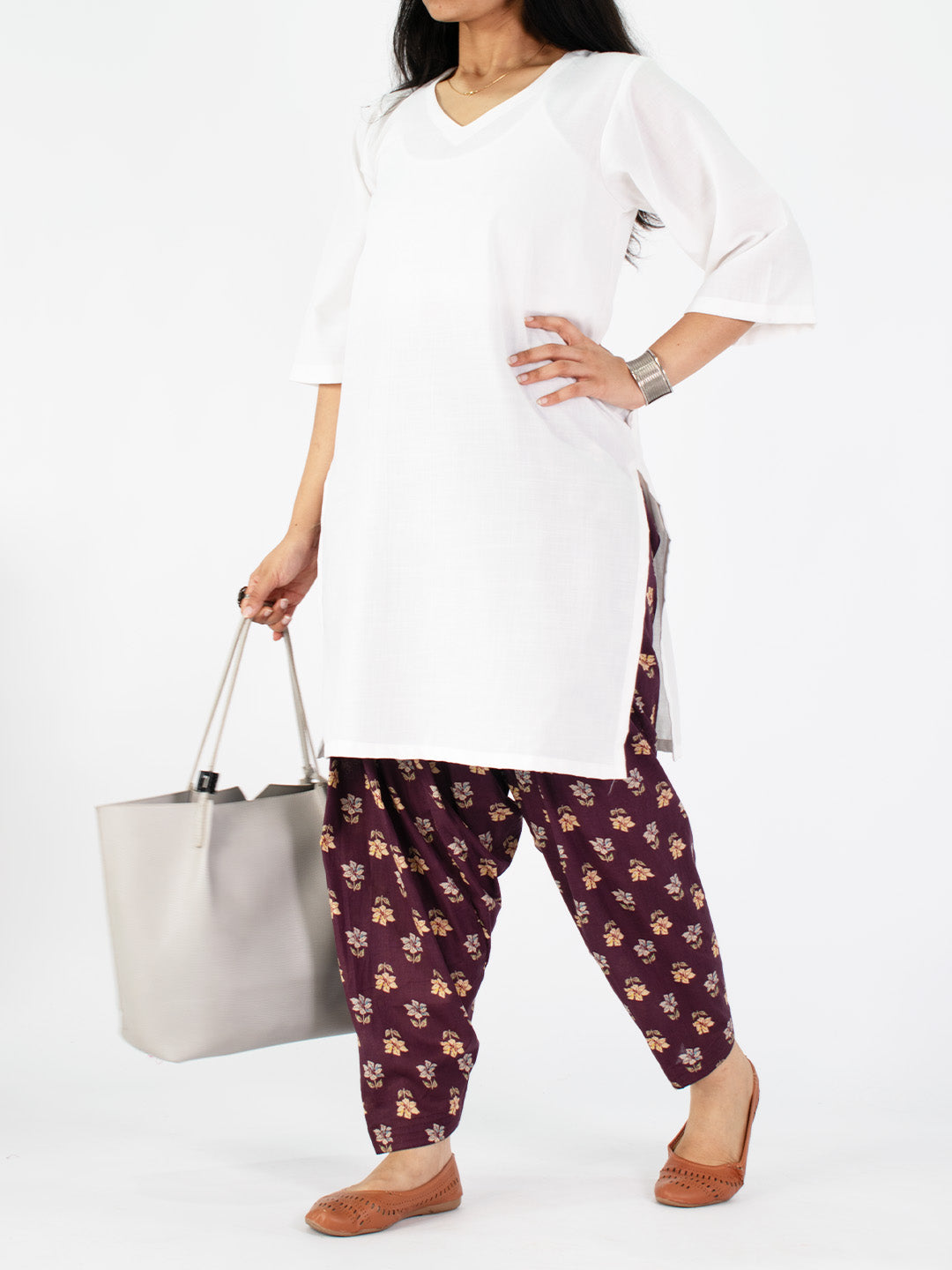 Printed Cotton Salwar - Juhi