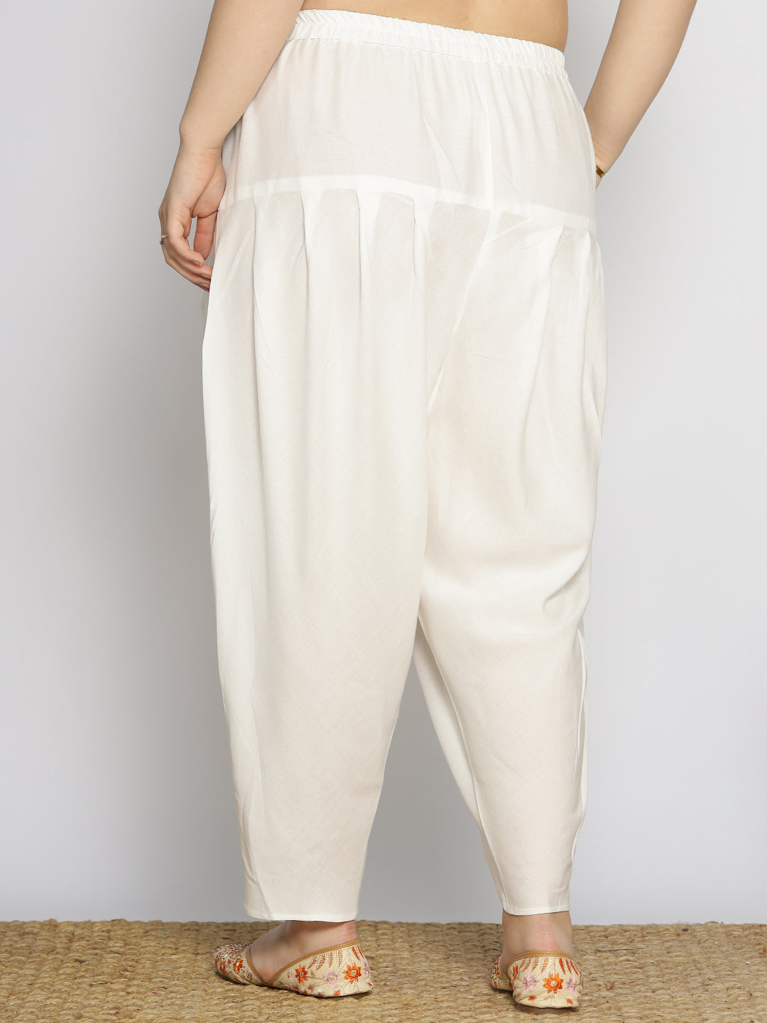 MilkyWhite Rayon Tulip Salwar