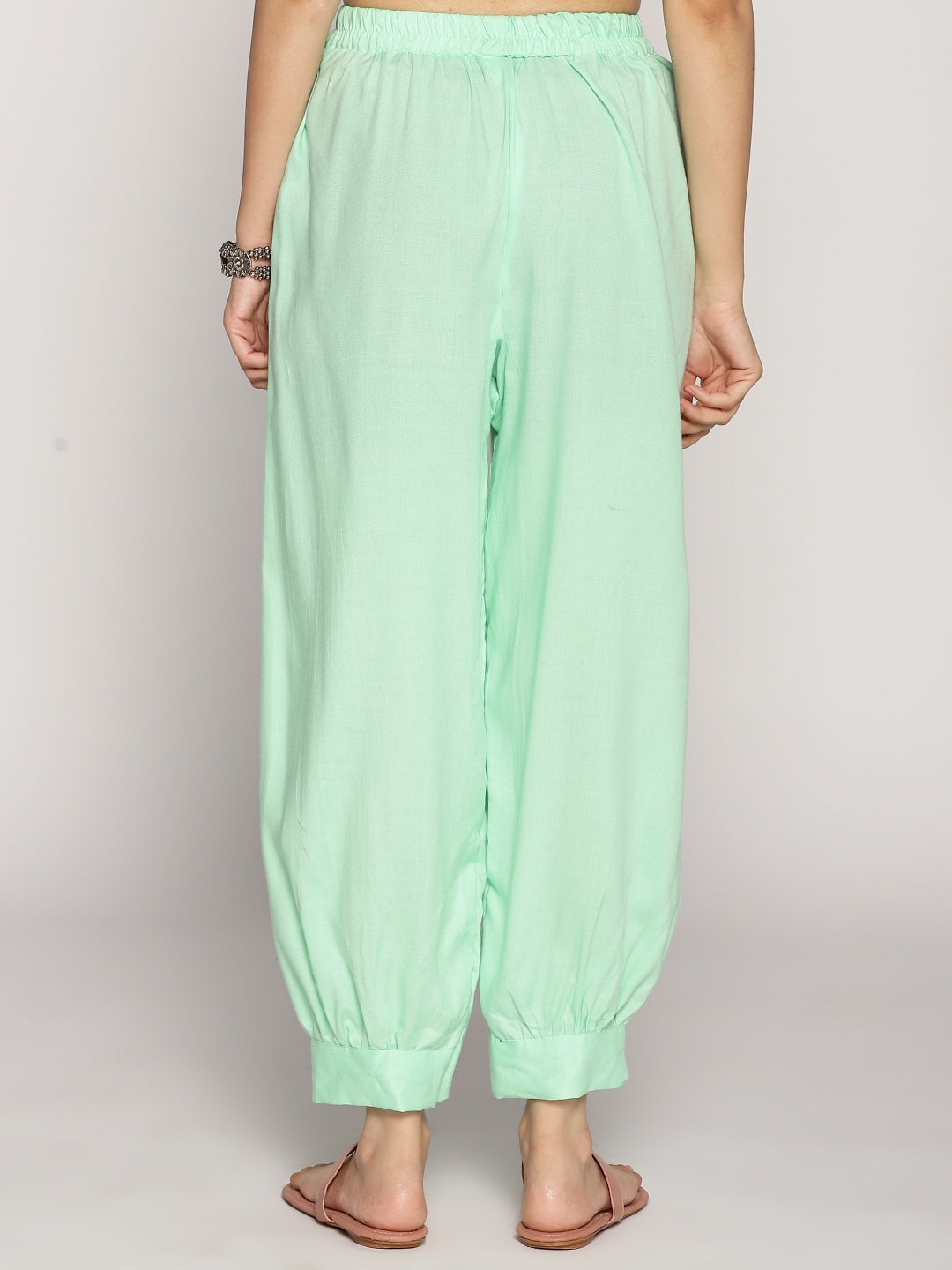 Mint Rayon AfghaniSalwar