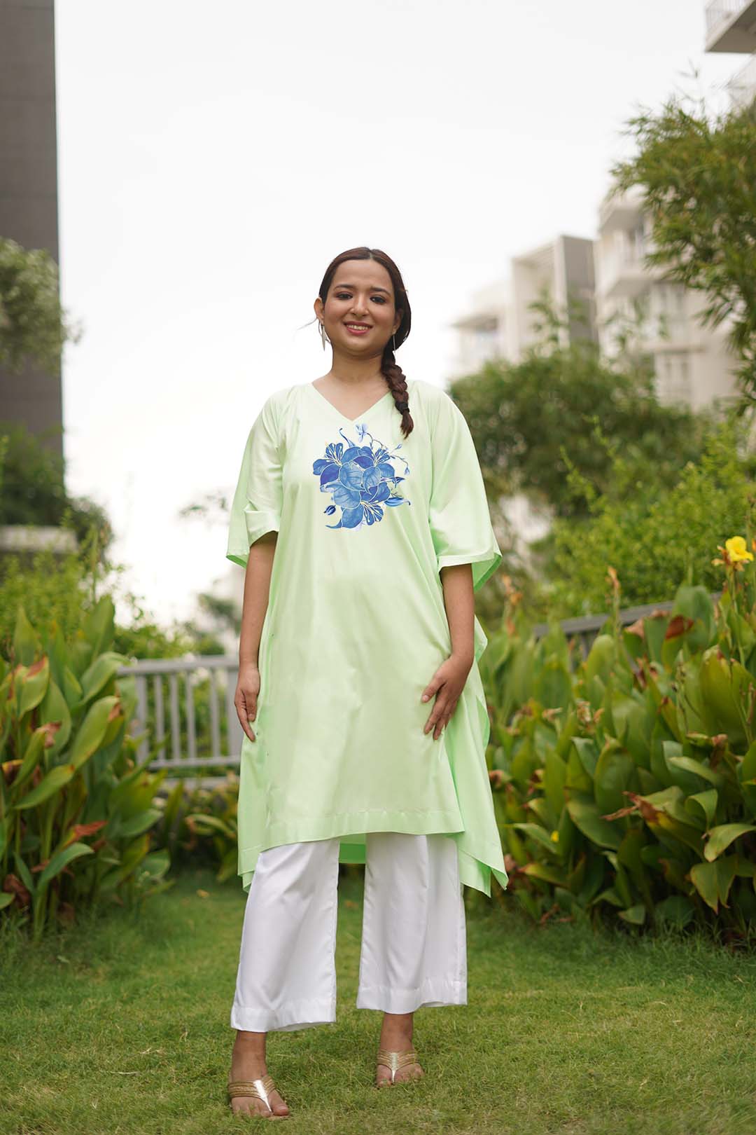 Mint Rayon LongKurta - MintMania