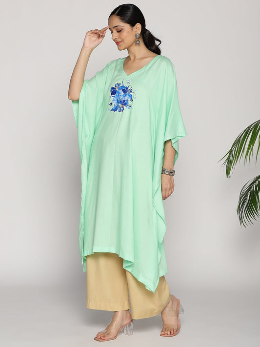 Mint Rayon LongKurta - MintMania