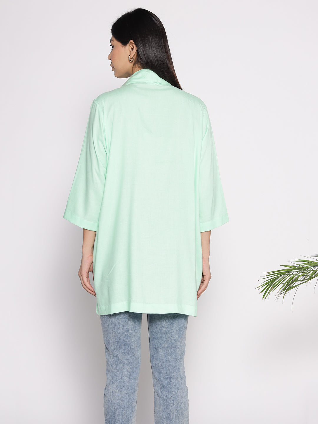 Mint Rayon ShirtTop - Verbena