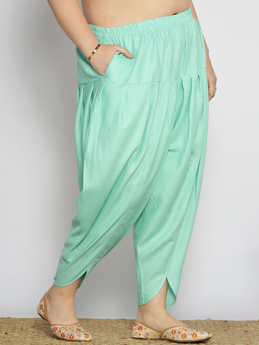 Mint Rayon Tulip Salwar