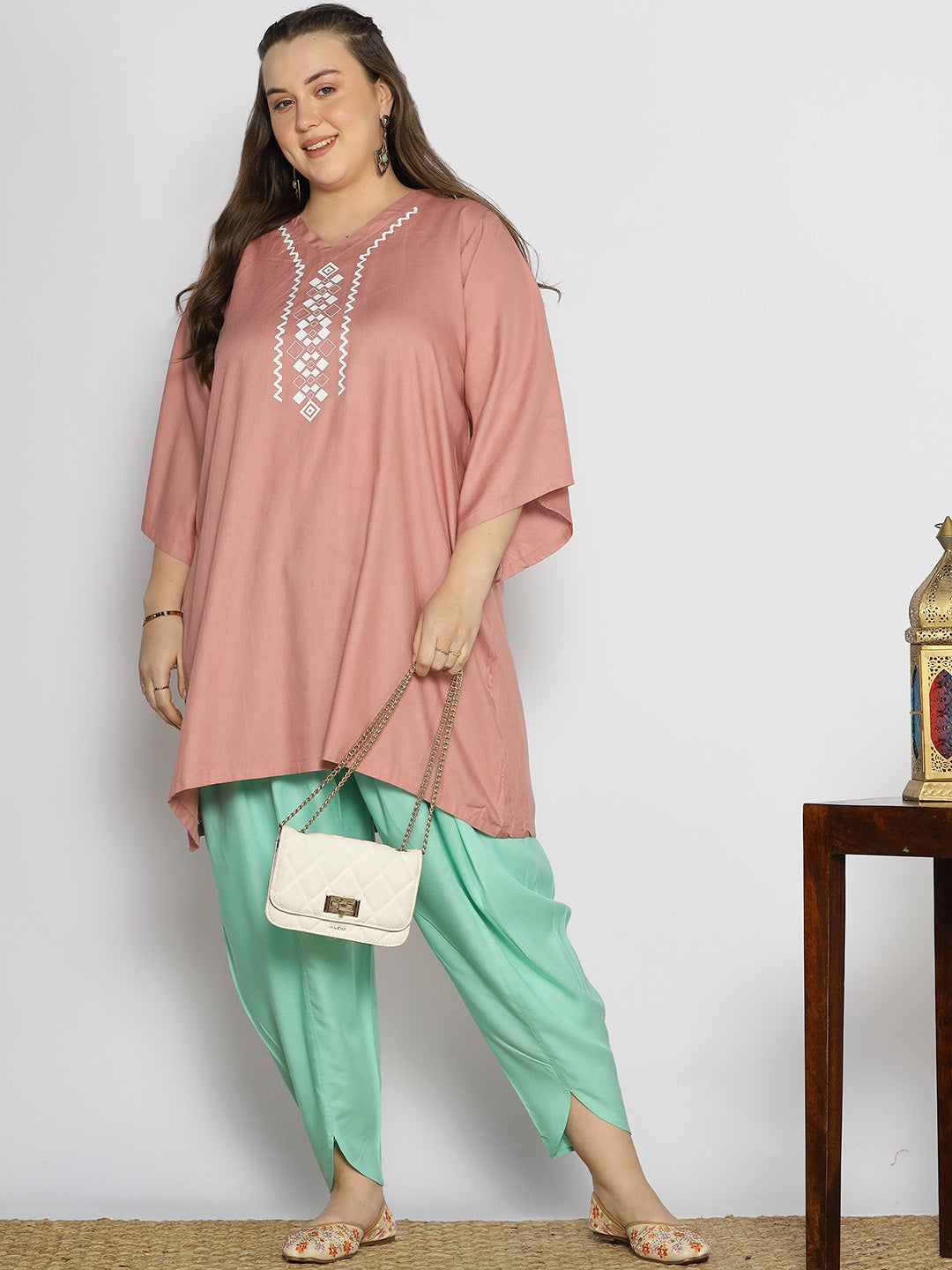 Mint Rayon Tulip Salwar