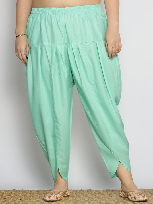 Mint Rayon Tulip Salwar