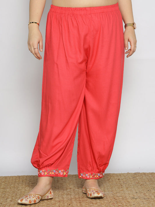 Peach Rayon Afghani Salwar - Carnival