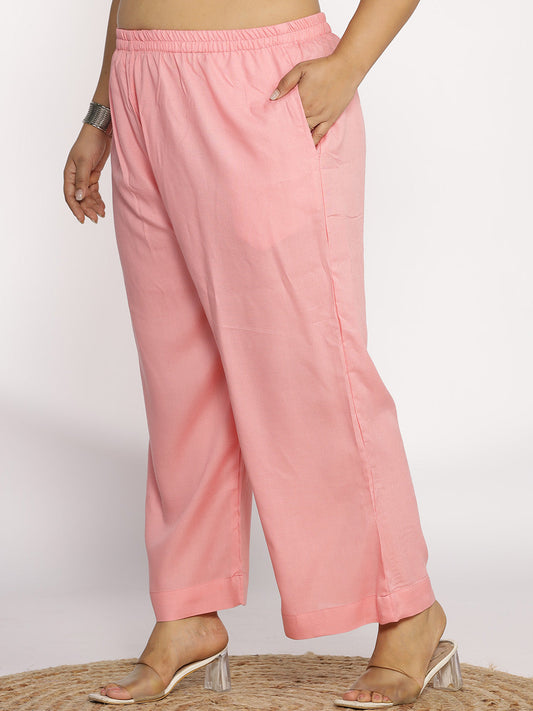 Pink Palazzo Pants