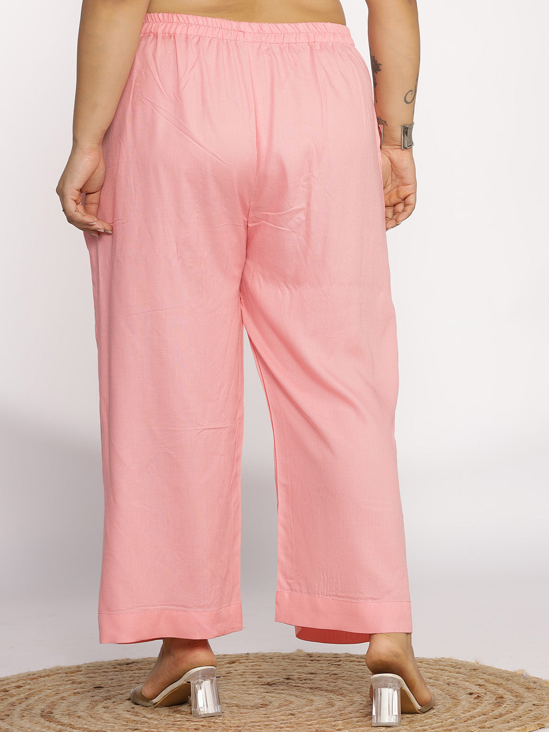Pink Palazzo Pants