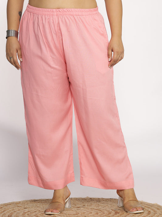 Pink Palazzo Pants