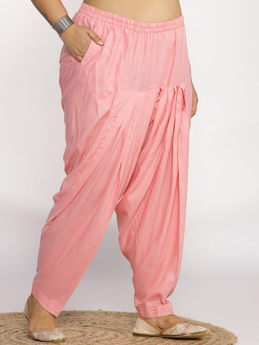 Pink Rayon Salwar