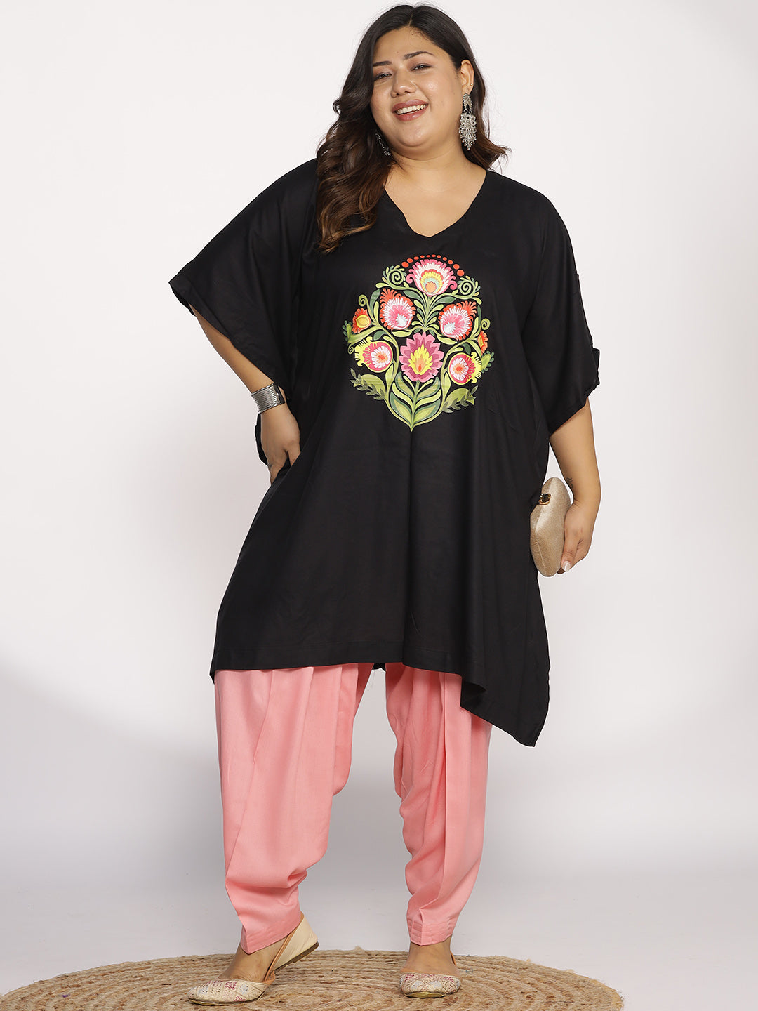 Pink Rayon Salwar