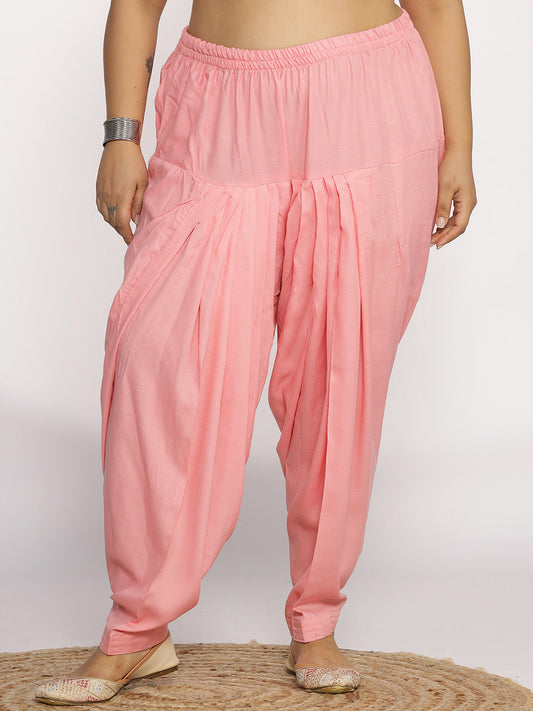 Pink Rayon Salwar