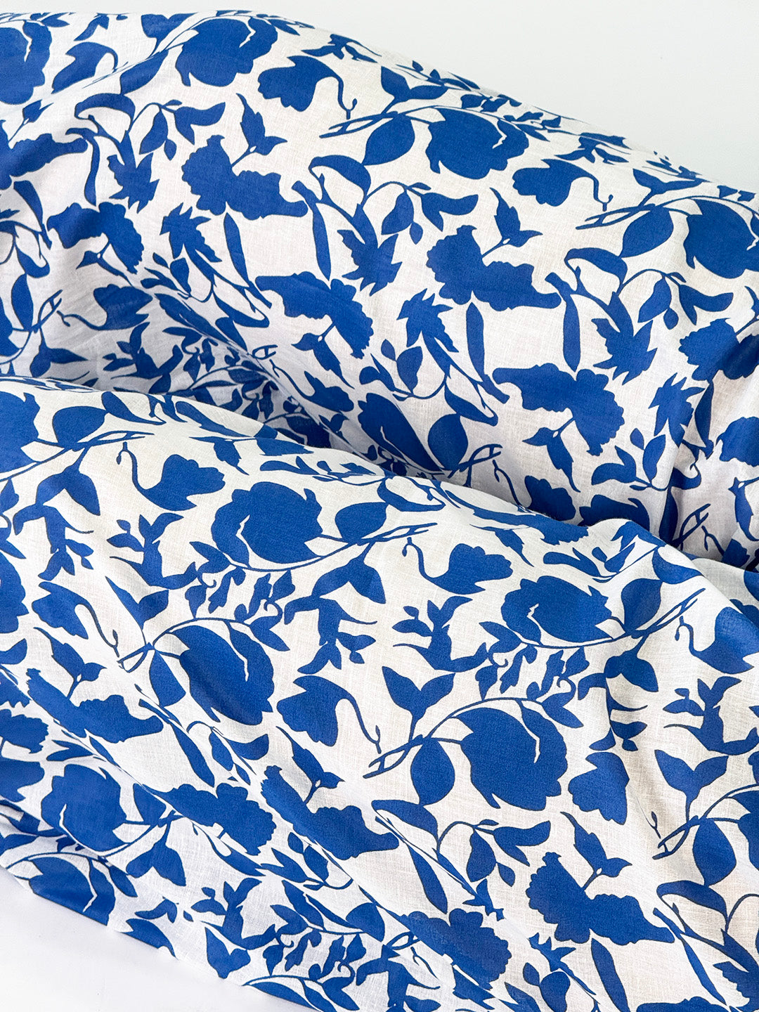 Printed CottonSlub Balloon Salwar - IndigoBloom