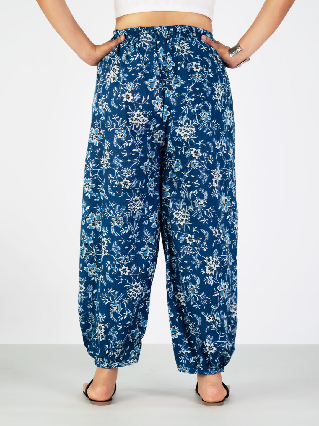 Printed Cotton Balloon Salwar - NeelMehar