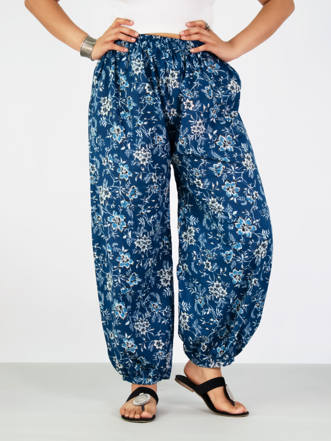 Printed Cotton Balloon Salwar - NeelMehar