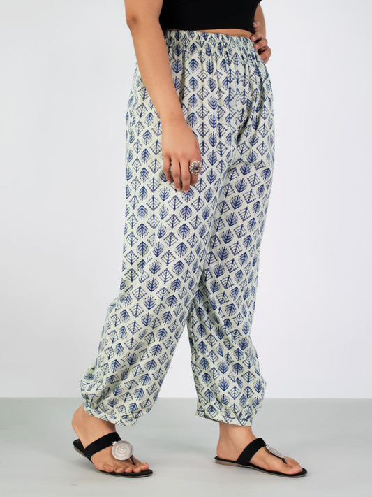 Printed Cotton Balloon Salwar - NeelSaar