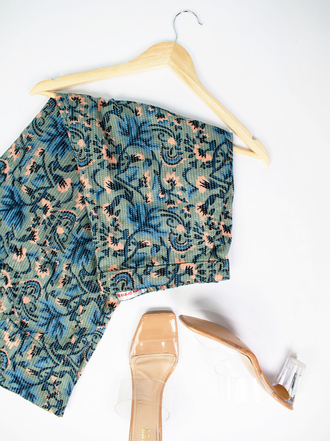 Printed Cotton Culottes - GreenKantha
