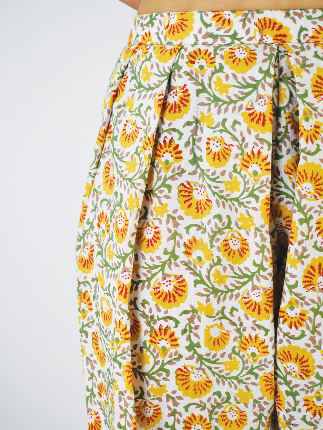 Printed Cotton Farshi Salwar - Sunnyfield
