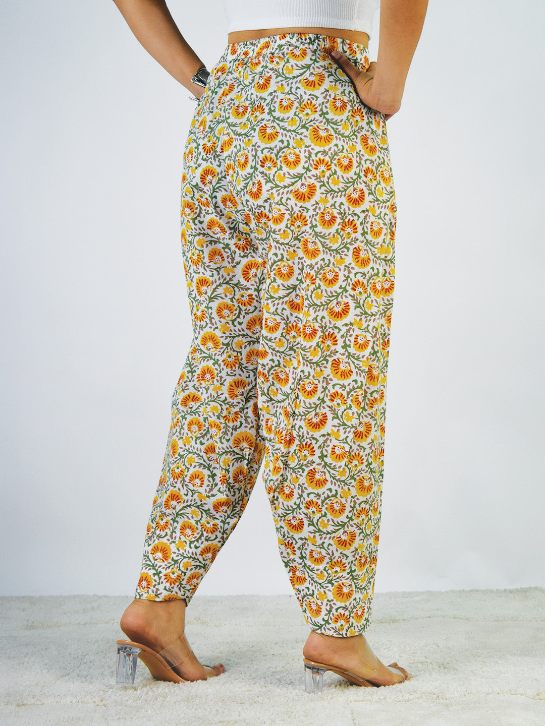 Printed Cotton Farshi Salwar - Sunnyfield