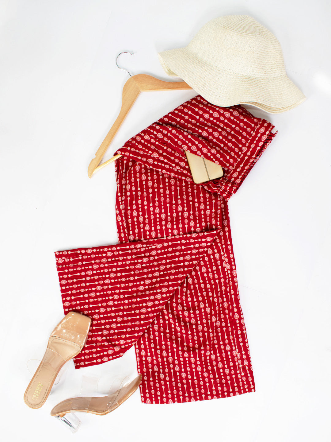 Printed Cotton Palazzos Pants - RedPearls