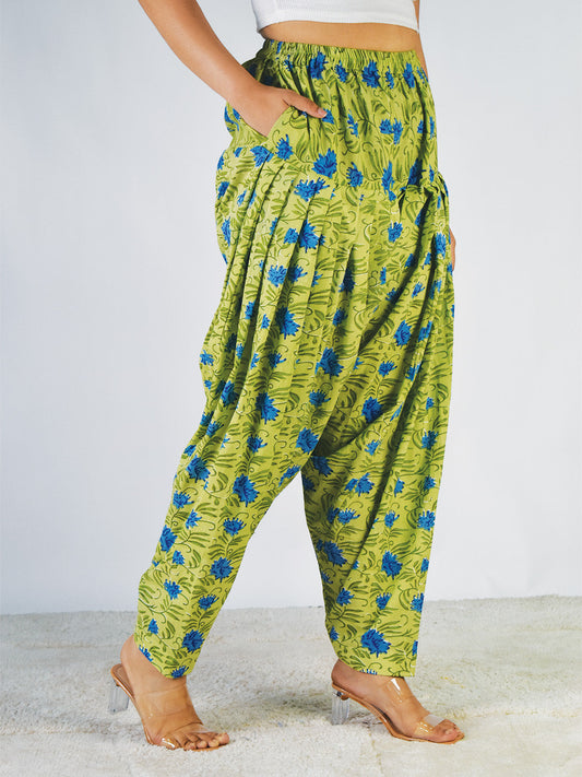 Printed Cotton Salwar - Bloomist