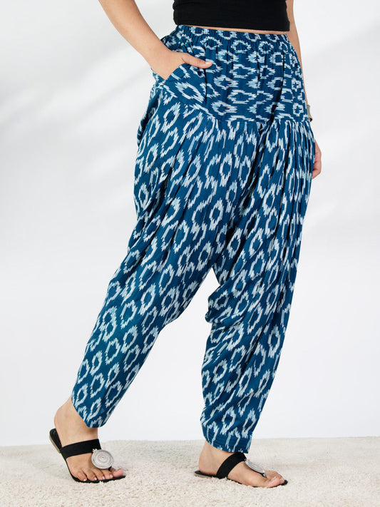 Printed Cotton Salwar - Neelakshi