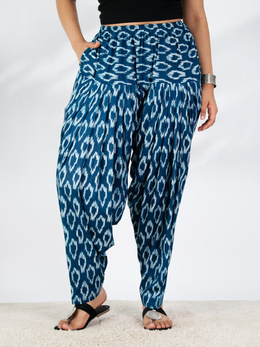 Printed Cotton Salwar - Neelakshi