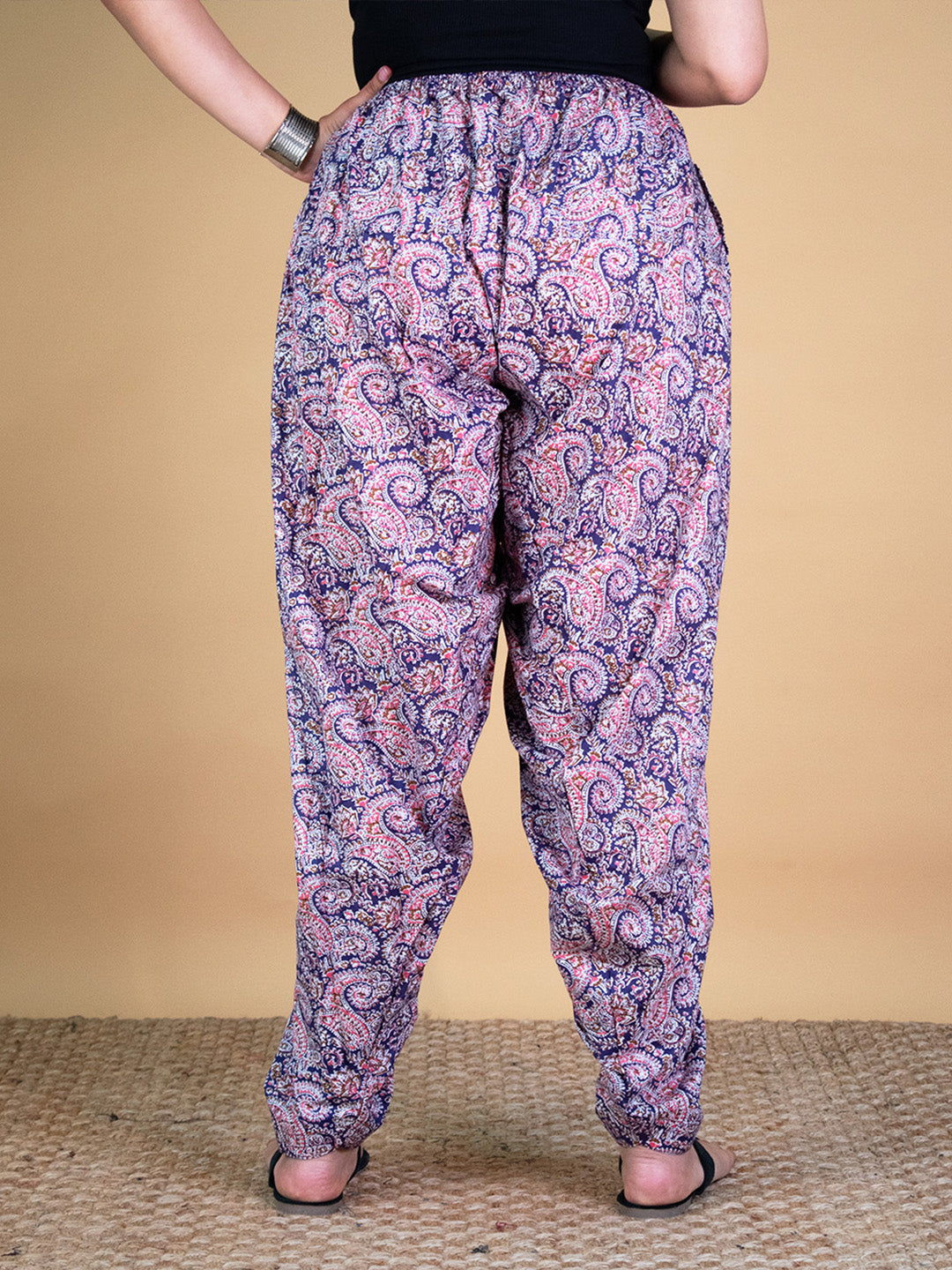 Printed Cotton Salwar - PurplePaisley