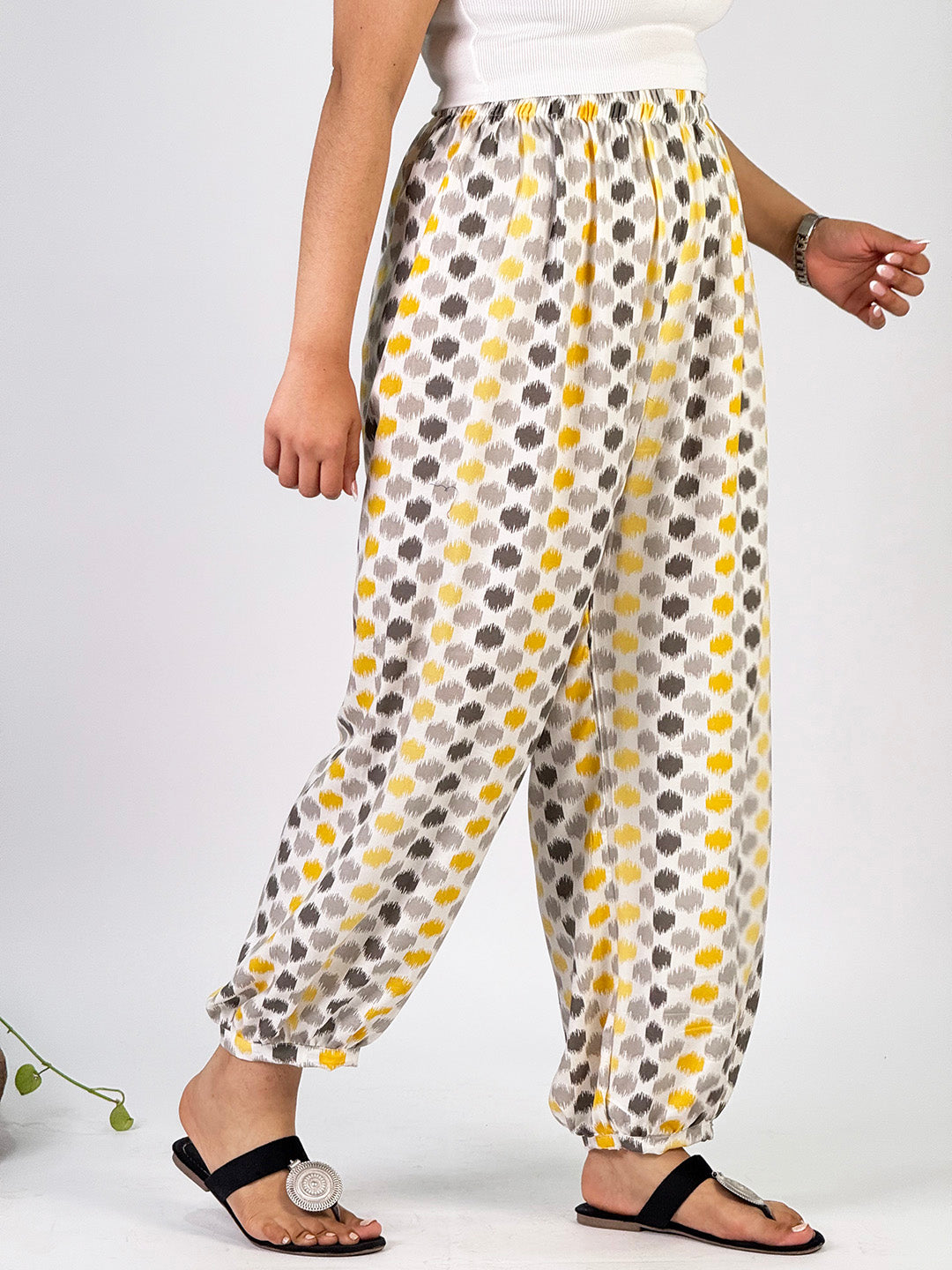 Printed Rayon Balloon Salwar - Glisora