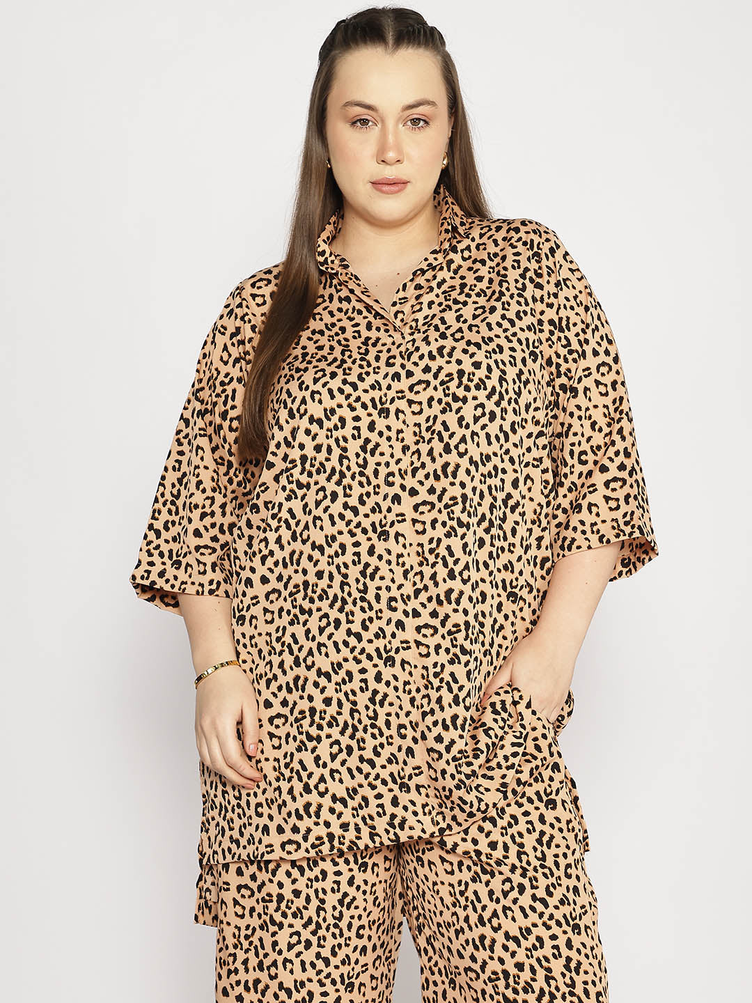 Printed ShirtTop - Leopard