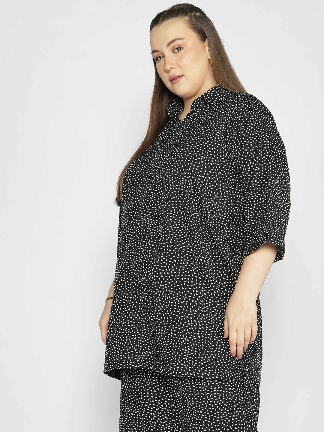 Printed ShirtTop - Polka