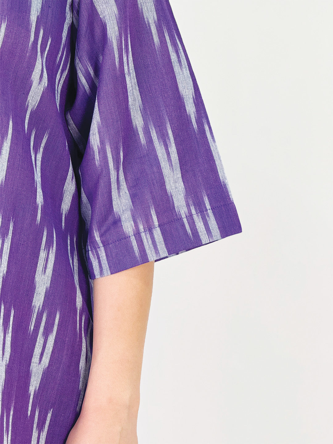 Purple Ikat Kurti