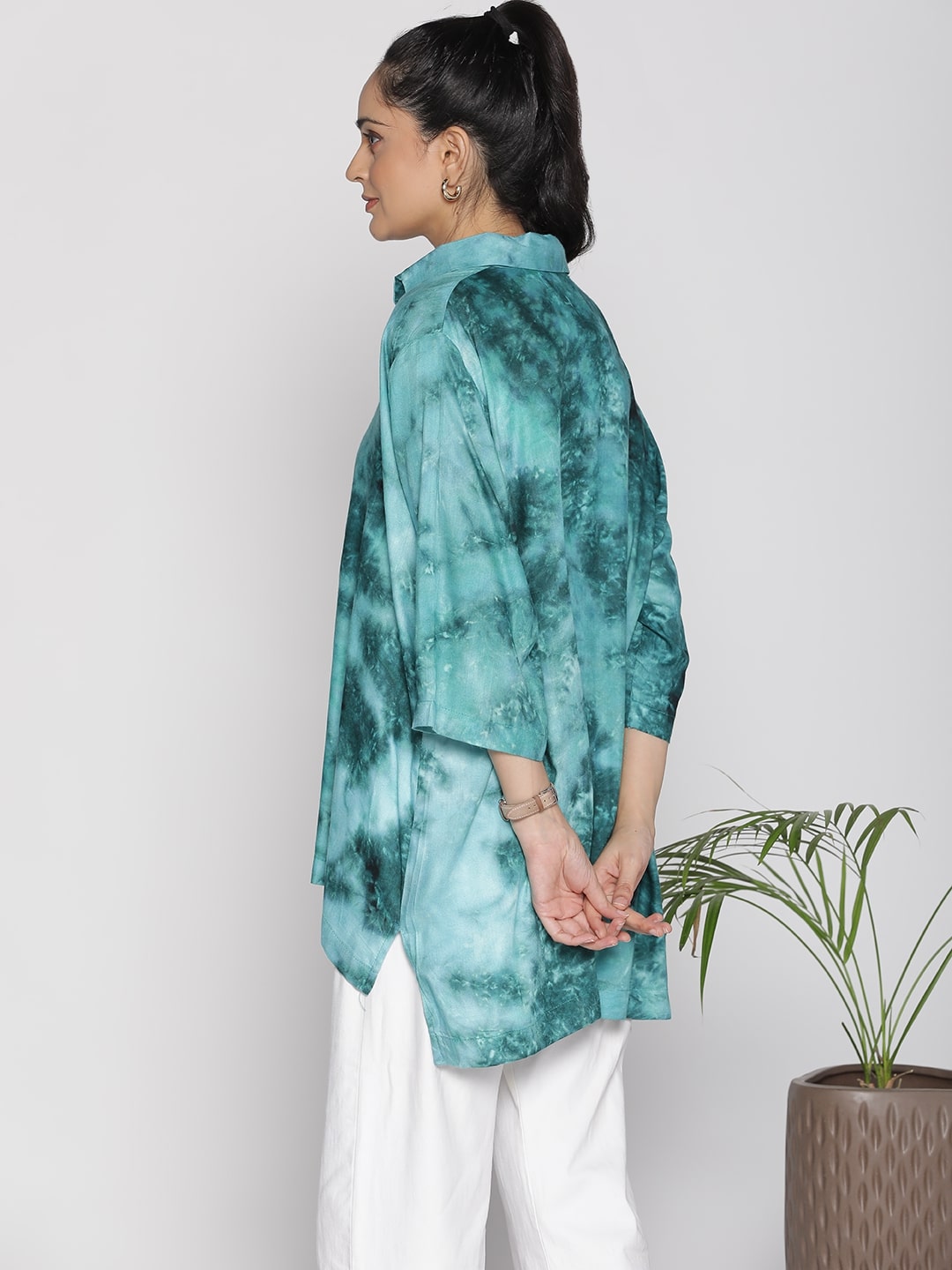 SeaGreen TieDye ShirtTop - DaisyMist