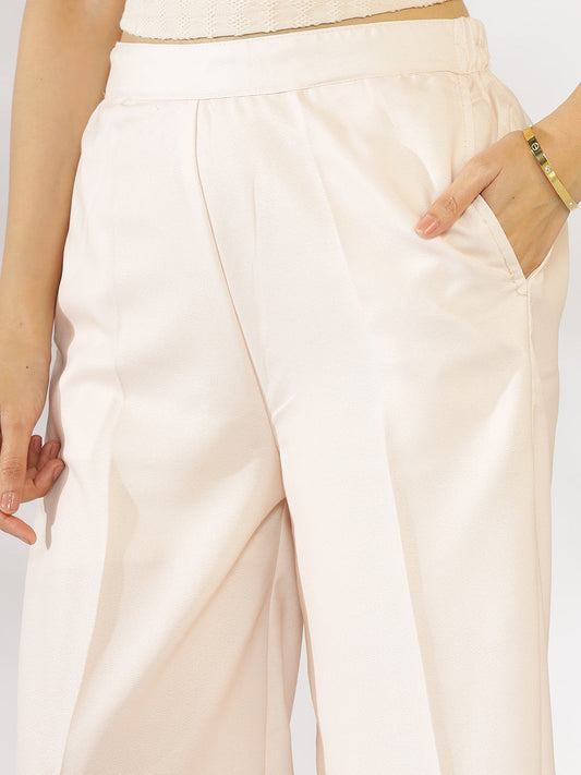 SkyBlue Printed Culottes - Skyra