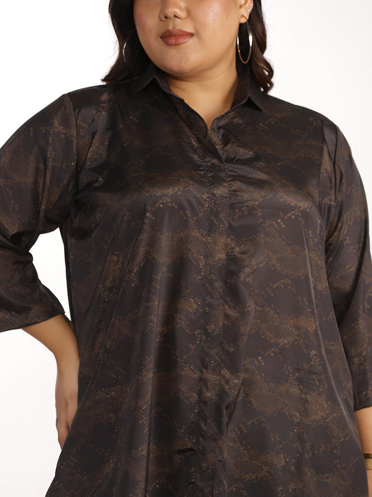Printed ShirtTop - Snake