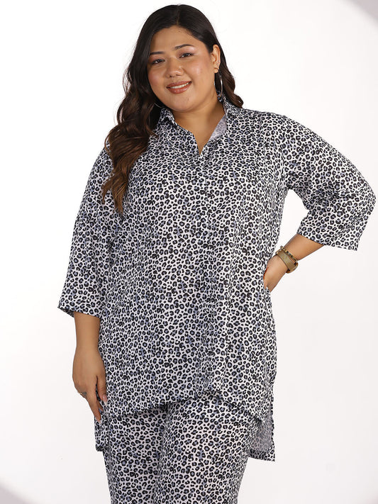Printed ShirtTop - SnowLeopard