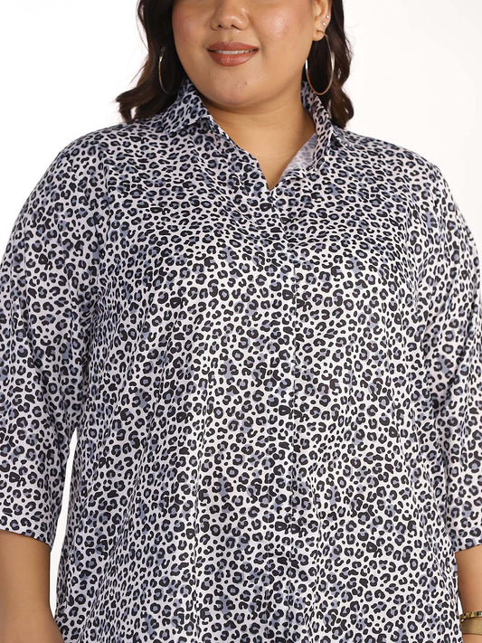 Printed ShirtTop - SnowLeopard