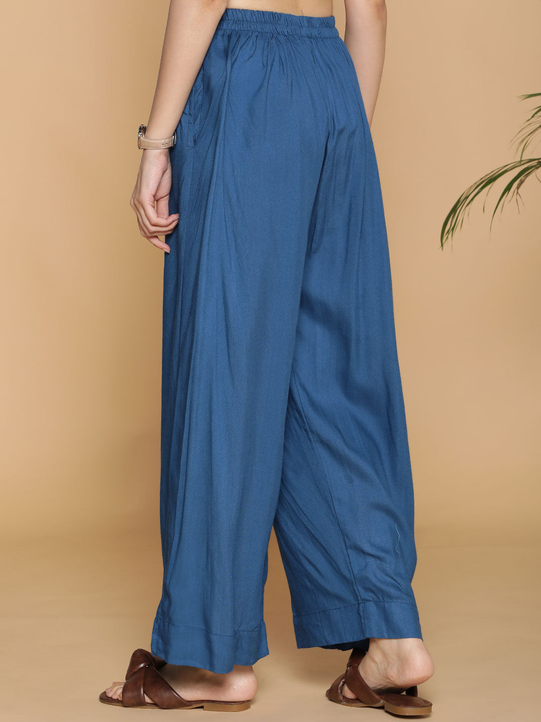 Teal Palazzo Pants