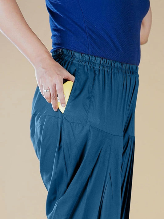 Teal Rayon Salwar