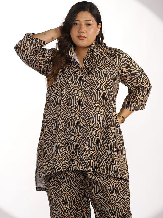 Printed ShirtTop - Tiger