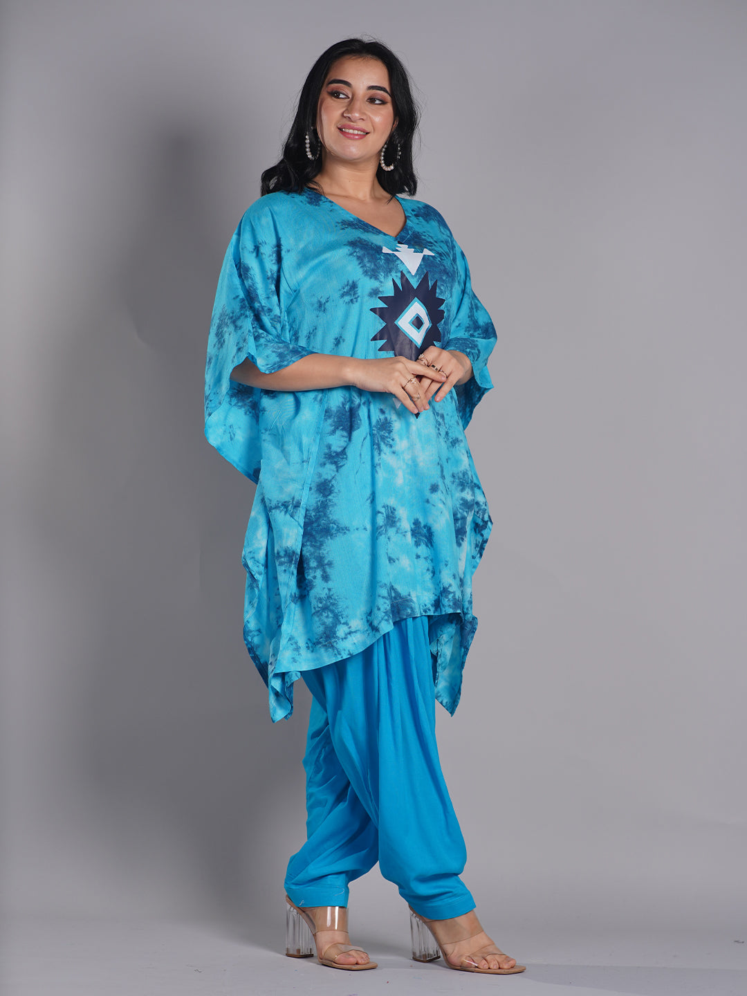 Turquoise Rayon Salwar