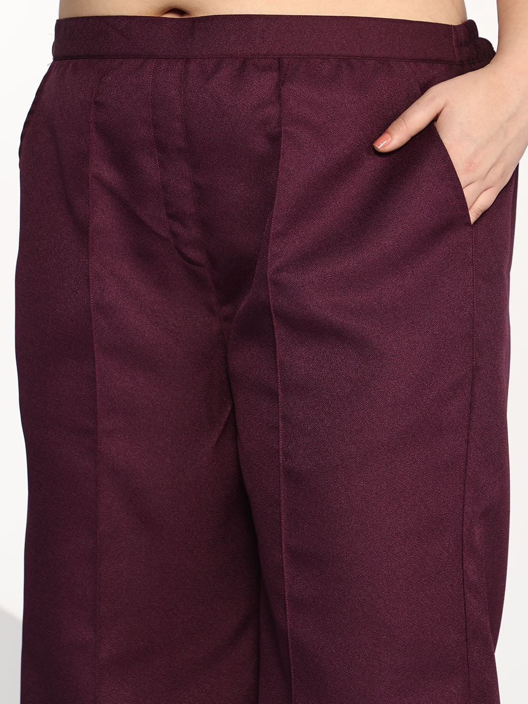 Wine Formal Trousers