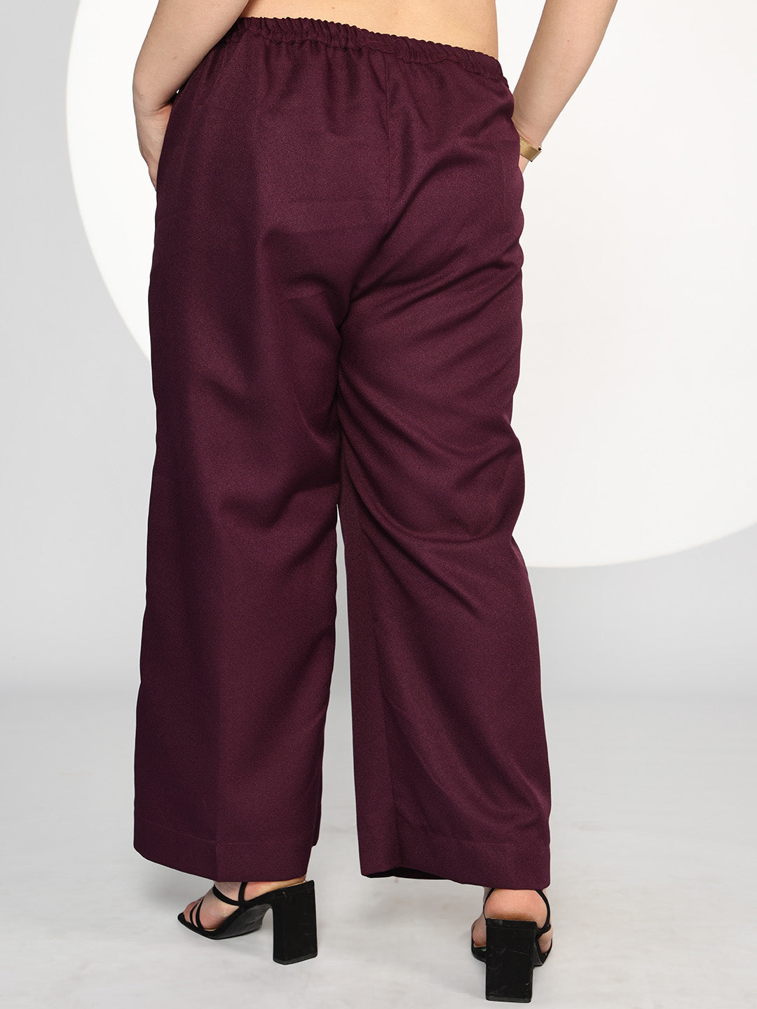 Wine Formal Trousers