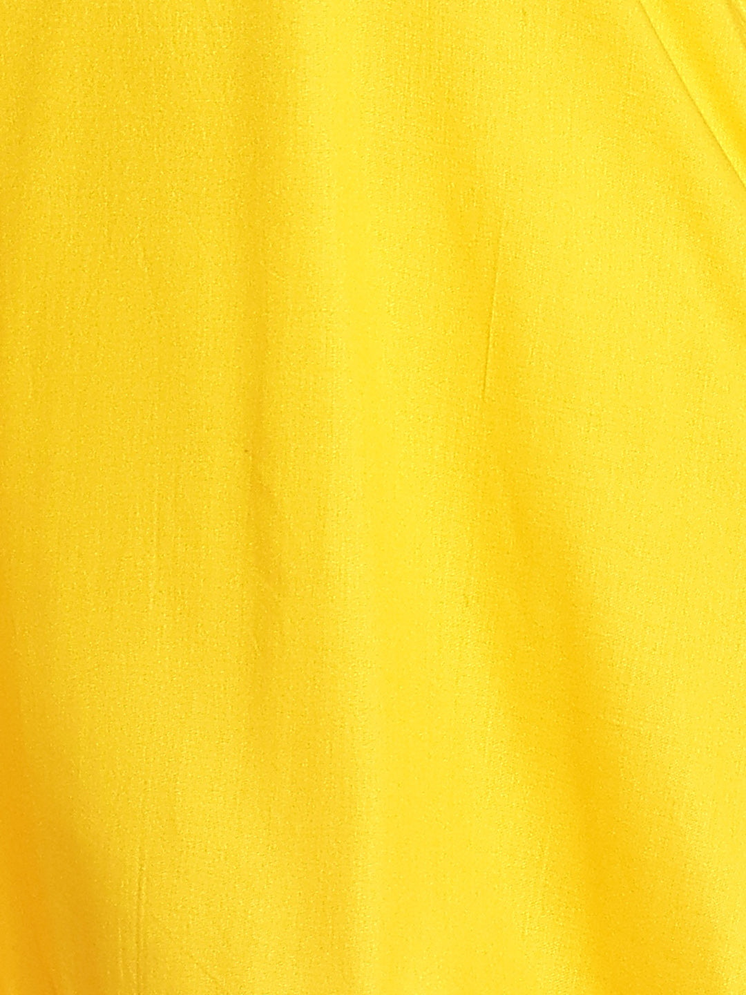 Yellow Rayon Kaftan - Solid
