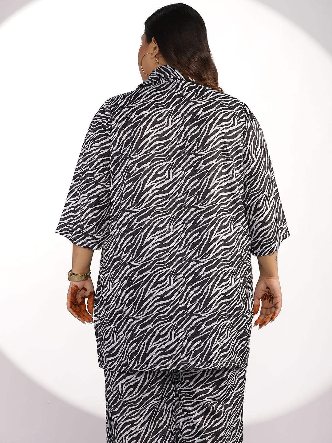 Printed ShirtTop - Zebra